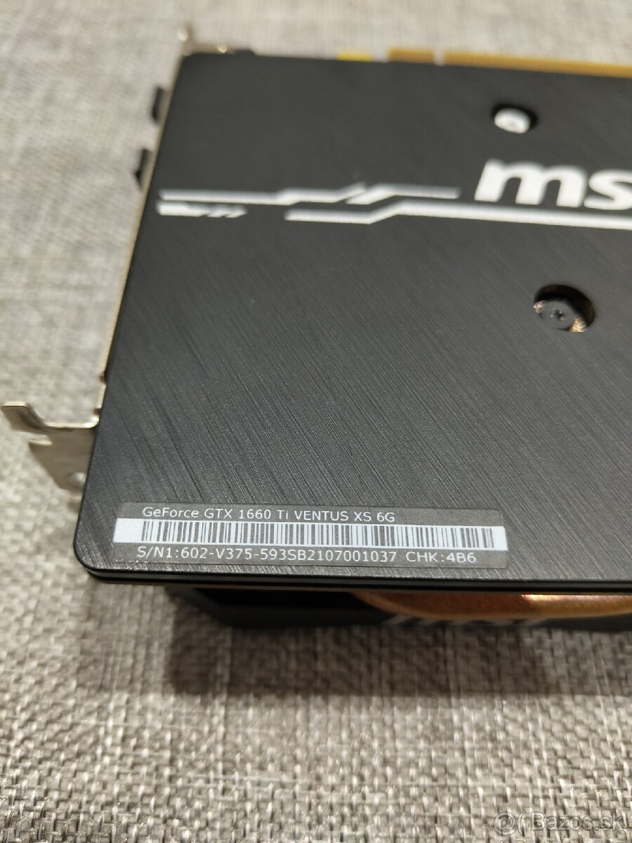 MSI GTX 1660 Ti - 7