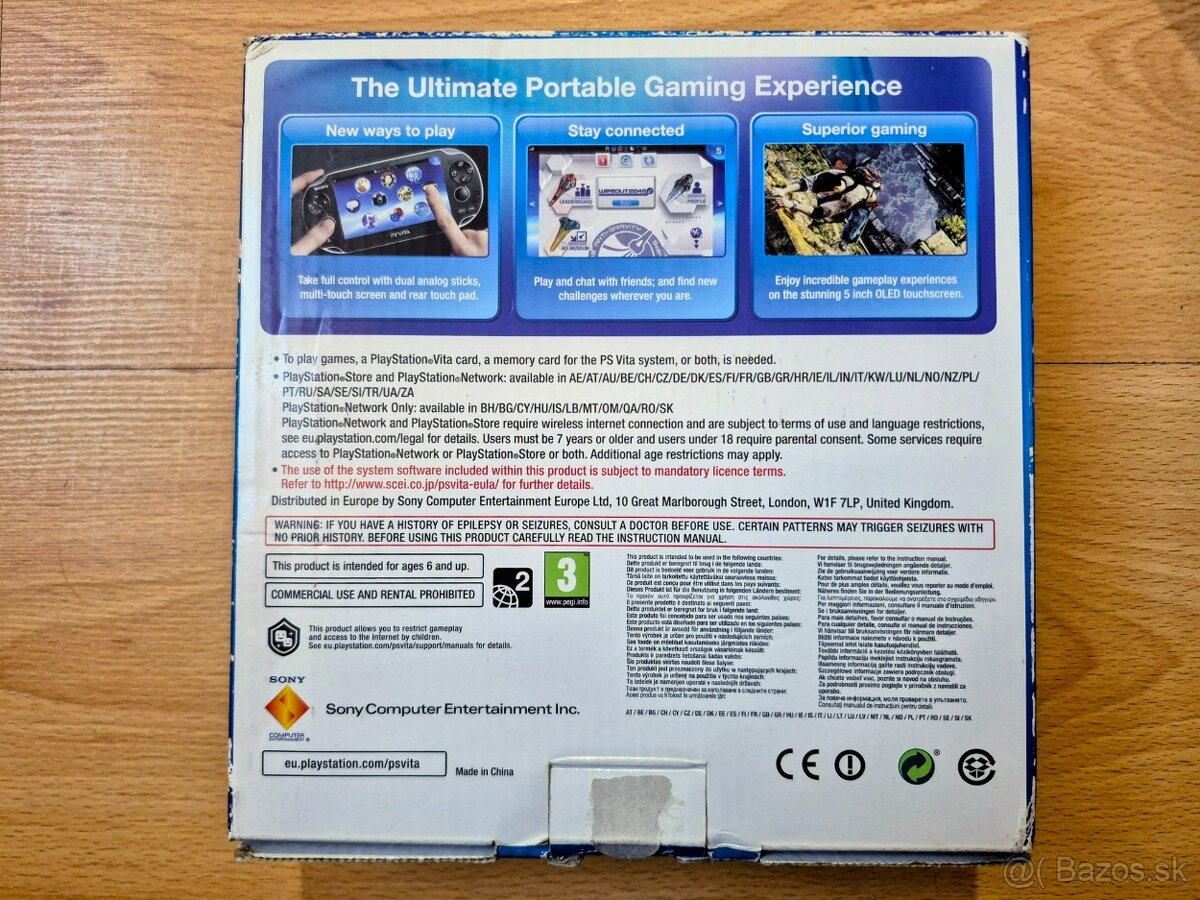 Predám Playstation Vita PCH-1003 OLED - 7