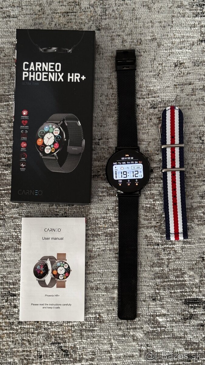 Predám smart hodinky Carneo HR+ - 7