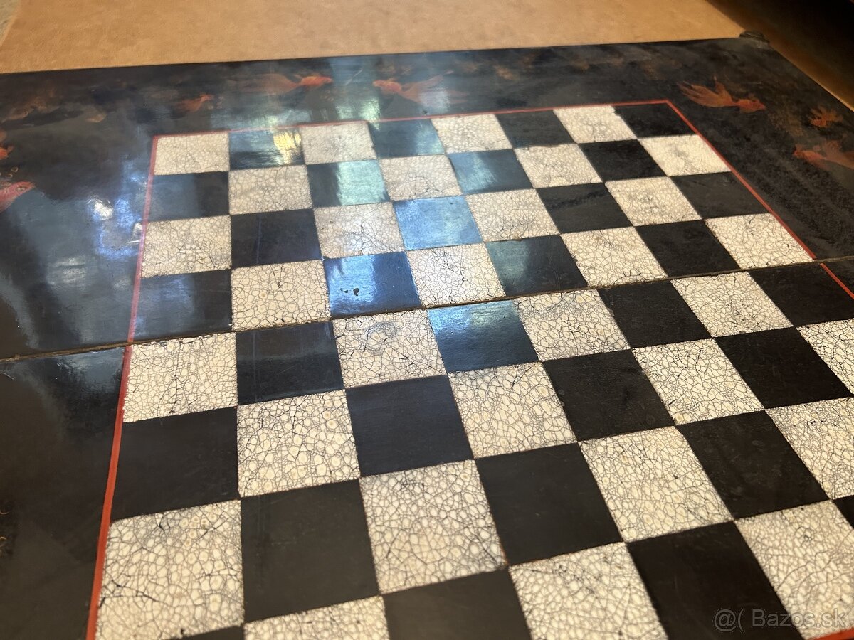 Starozitna sachovnica 64x58 cm - 7