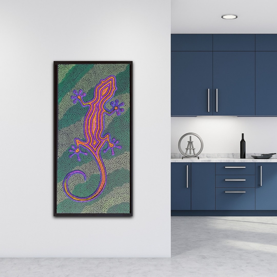 obraz "Jašter Spikey - 7