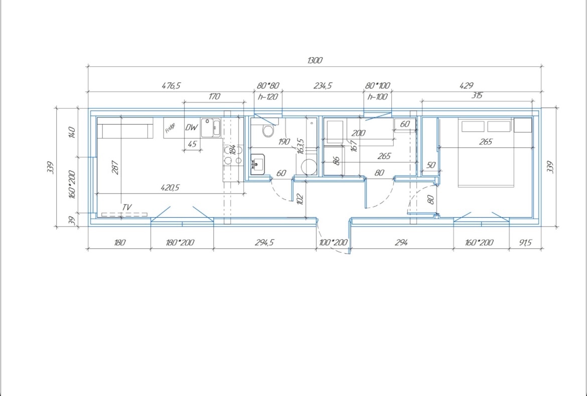Modulový drevo dom s pekným pozemkom - Bohdanovce - 7