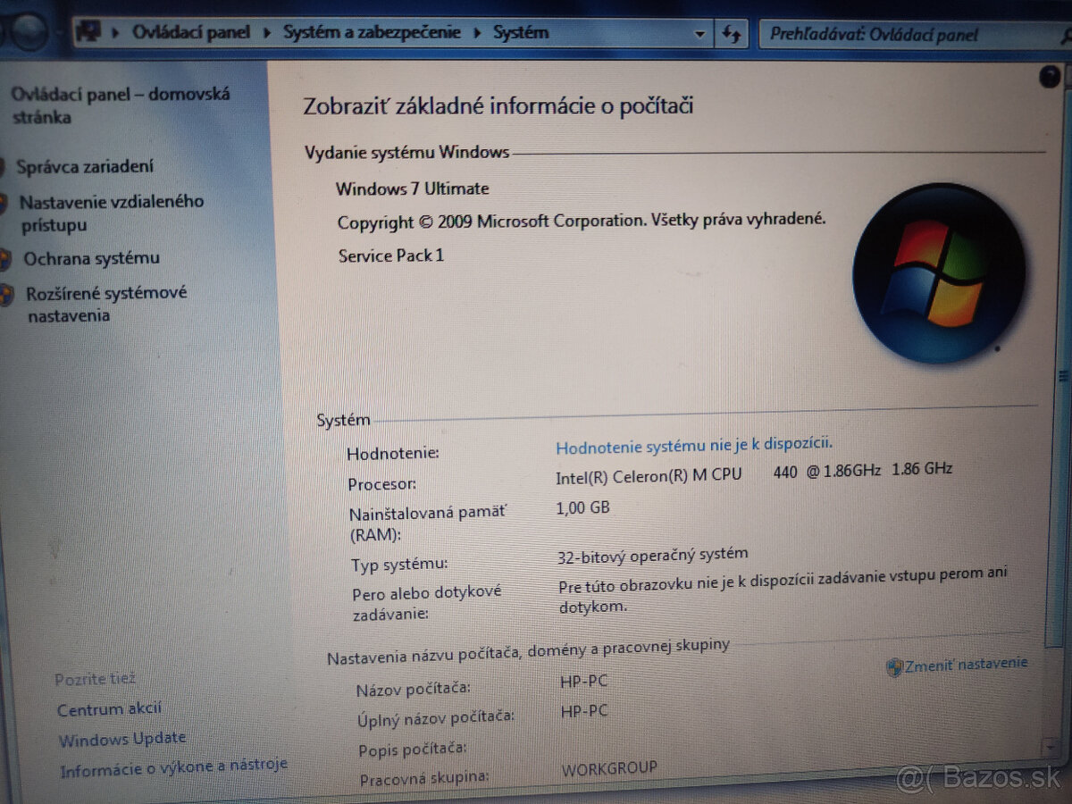 HP Pavilion dv6000 s Win 7 + MS Office 2010 - 7