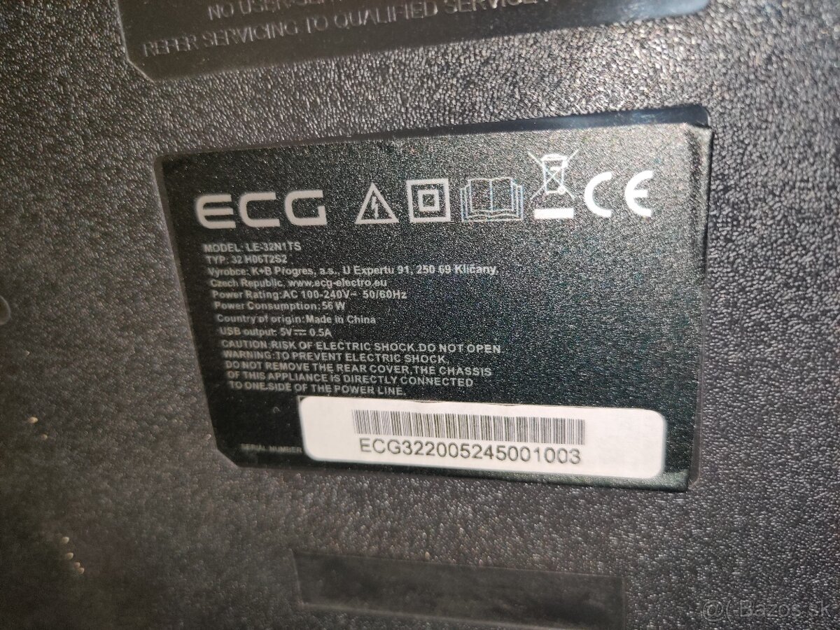 Predám zachovalý televízor ECG. - 7