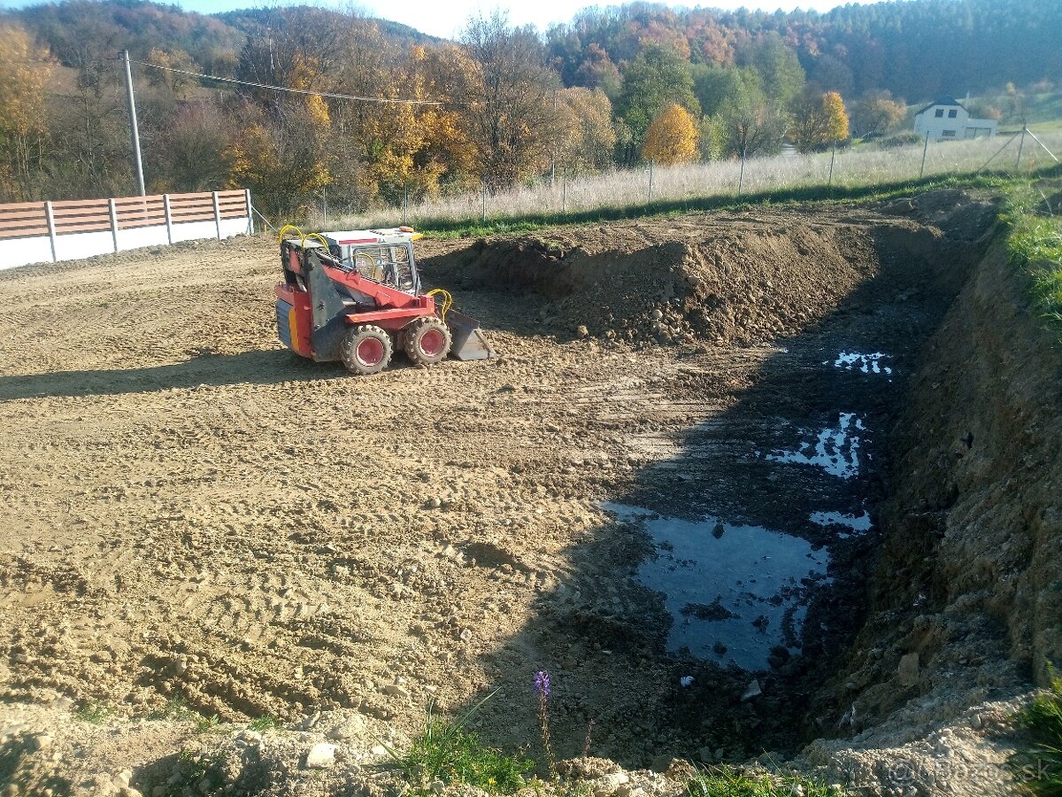 Zemné prace s UNC+minibager - 7