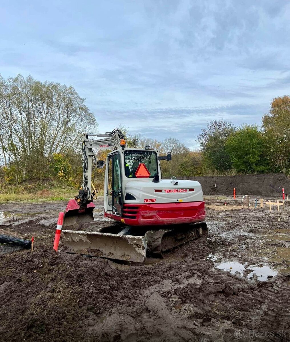 Pásový bagr TAKEUCHI TB 290 - 7