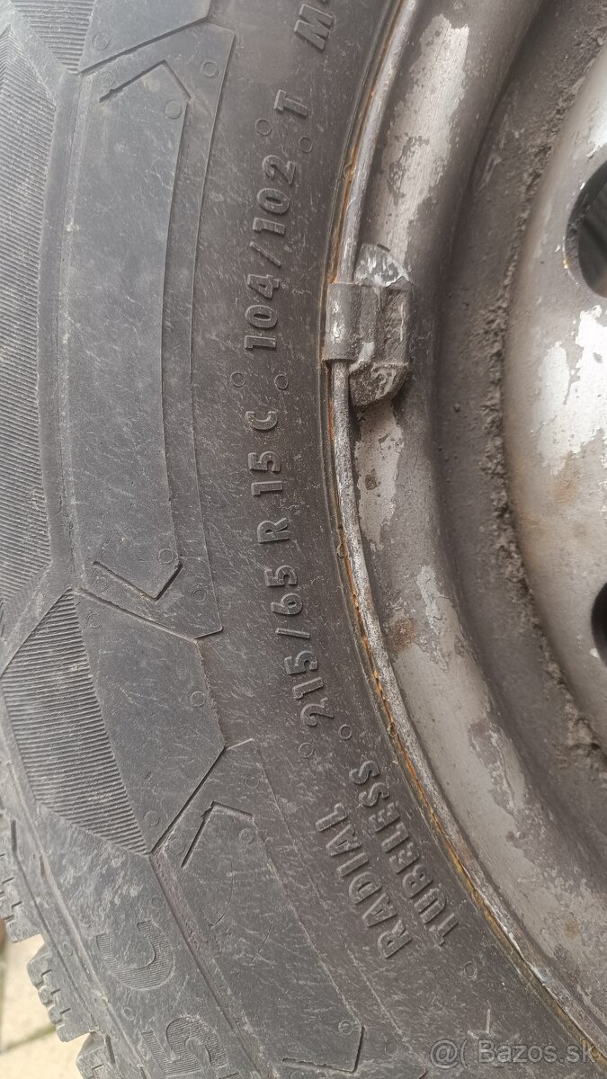 Pneumatiky 215/65 r 15c zimne - 7