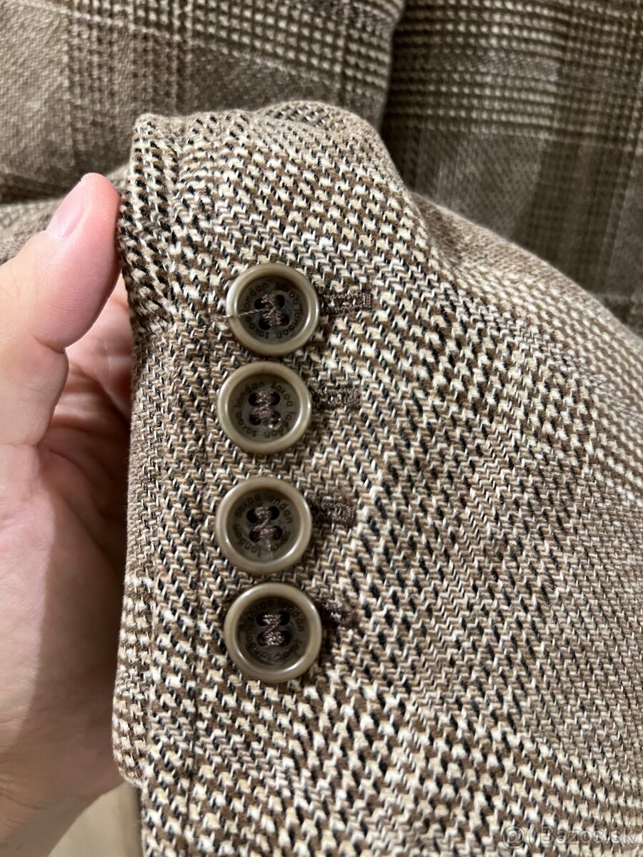 Predám originál SAXOO LONDON kabát ako nový - 7