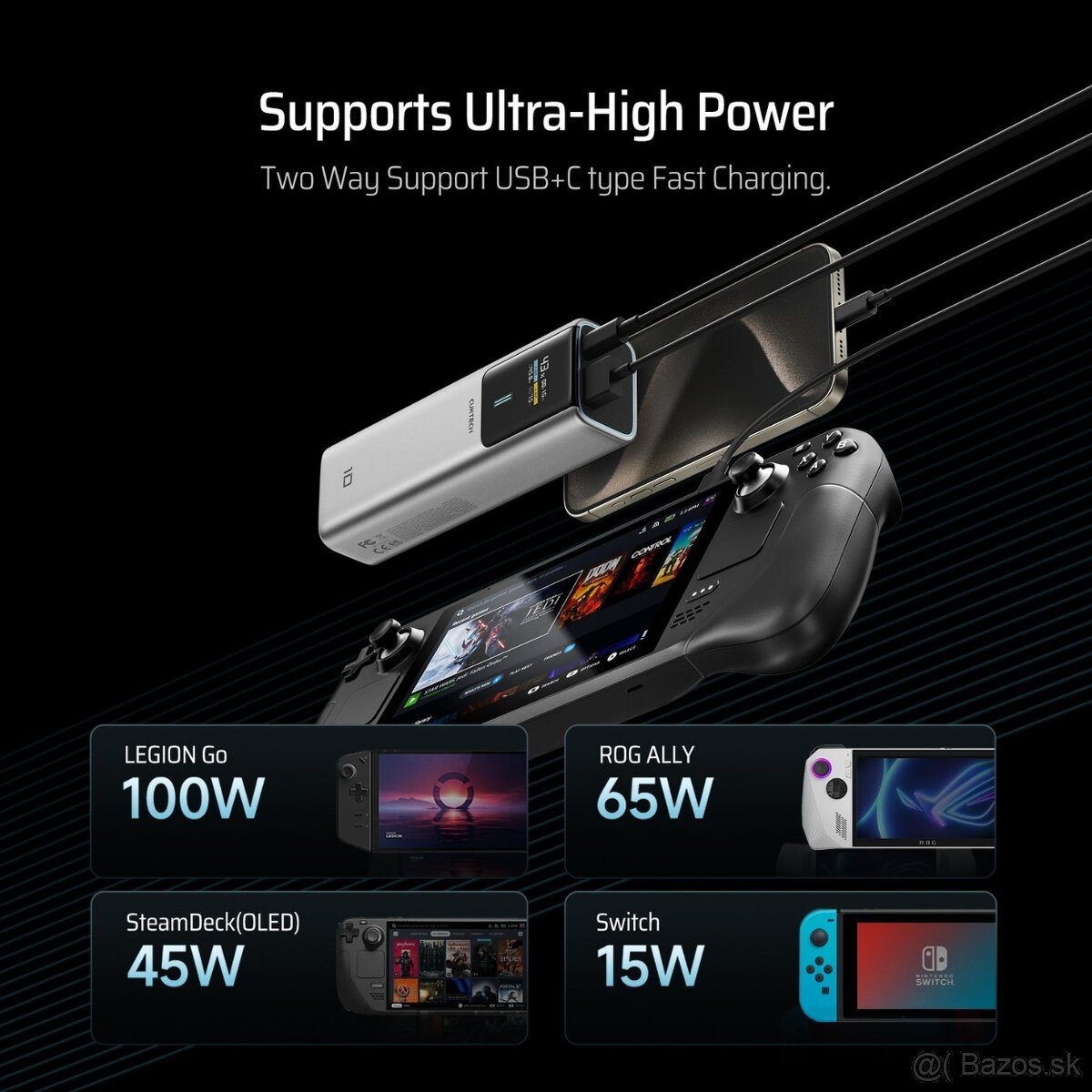 Cuktech powerbank 150W - 7