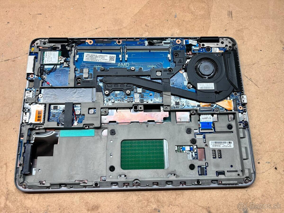 Predám funkčnú použitú matičnú dosku do notebooku HP 745 G4. - 7