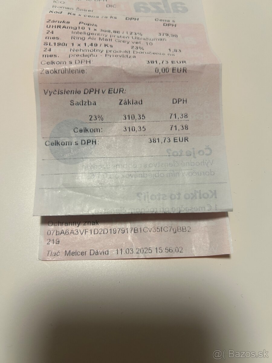 Ultrahuman Ring Air Matt Grey veľ. 10 - 7