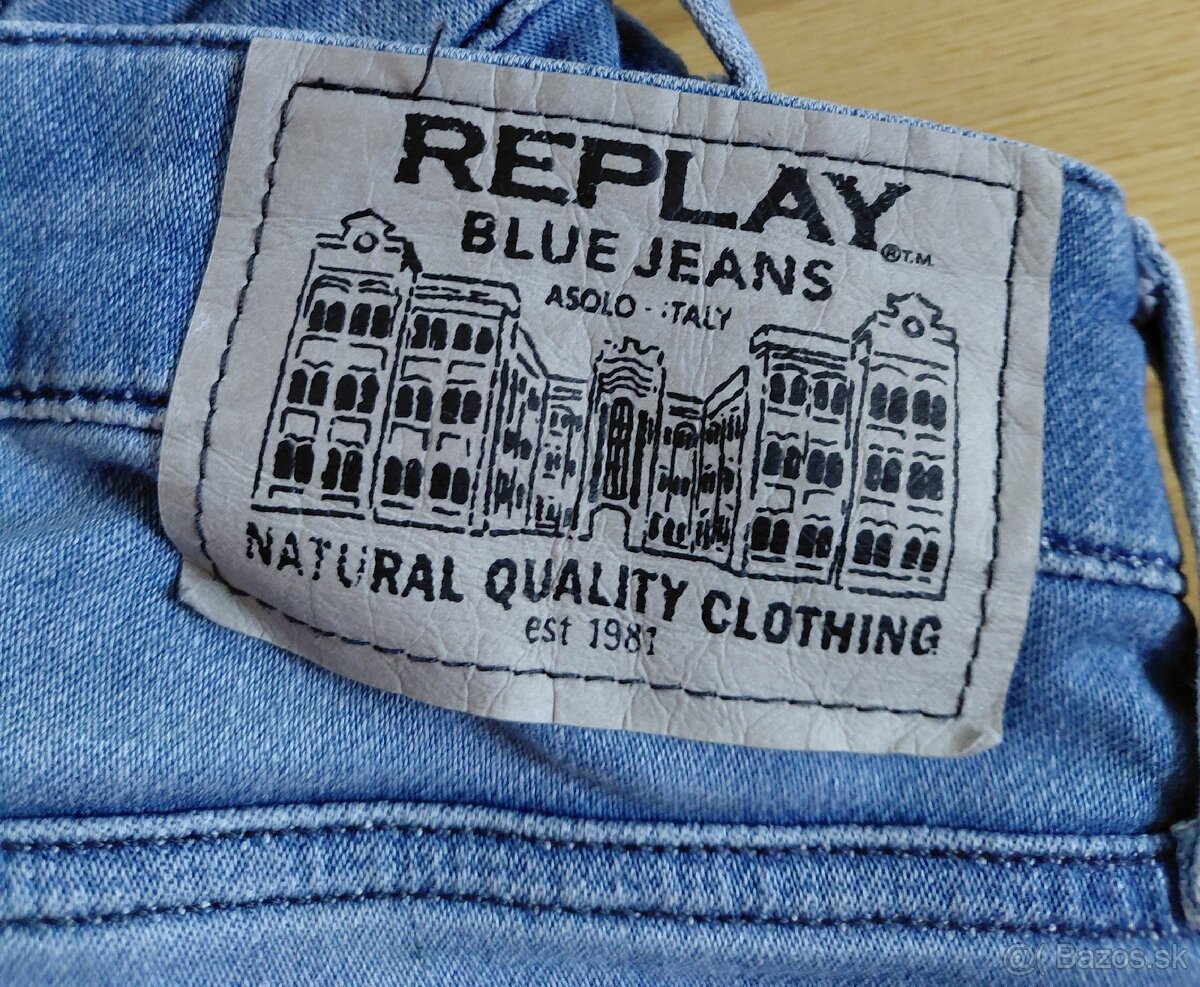 Replay bledomodré streč - 7