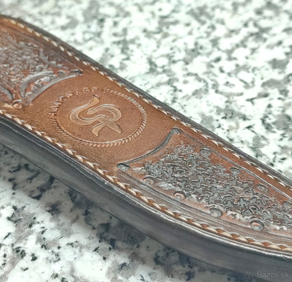 Dýka s ručne robeným koženým puzdrom - 7