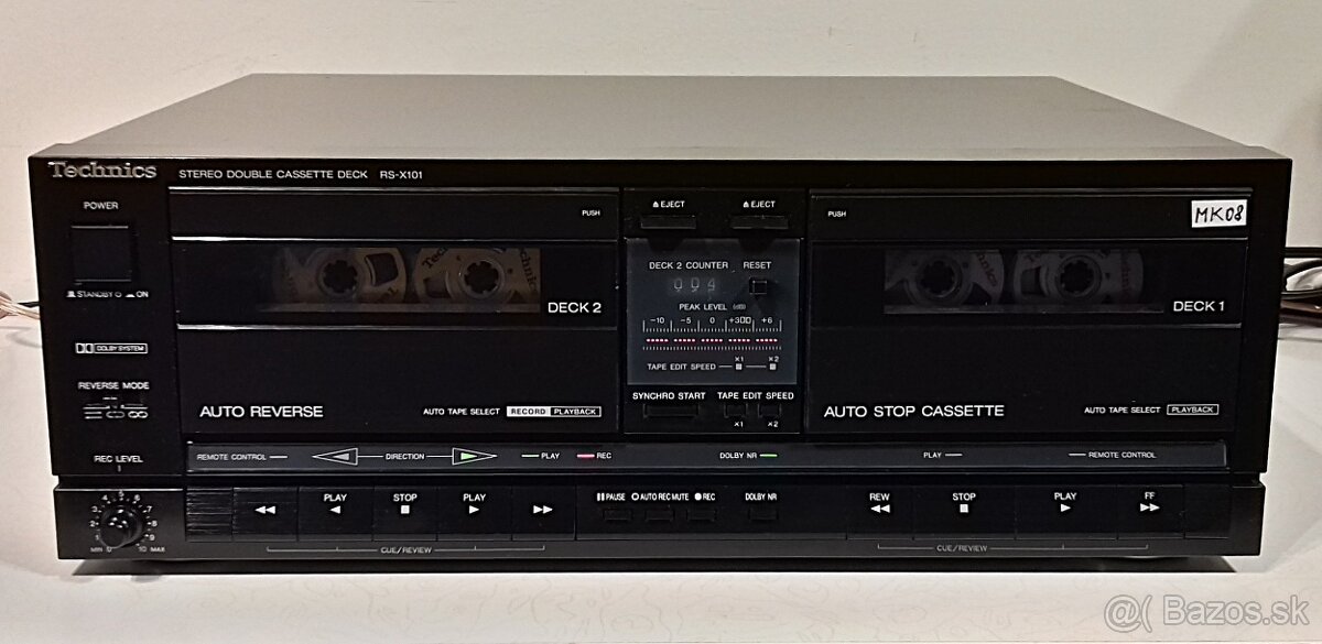 Zostava TECHNICS =X= tuner,equalizer,zosilnovac,CD,deck= M01 - 7