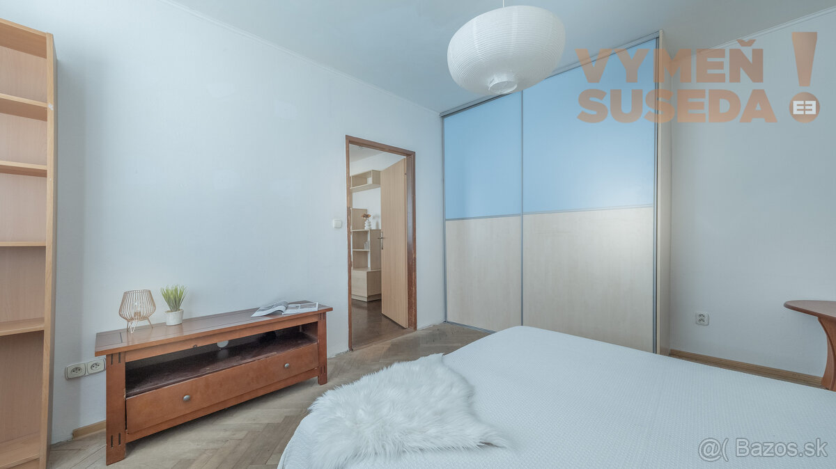 VYMEŇ SUSEDA - VÝNIMOČNÝ TEHLOVÝ 3 IZB. BYT, PRIEVOZSKÁ UL. - 7