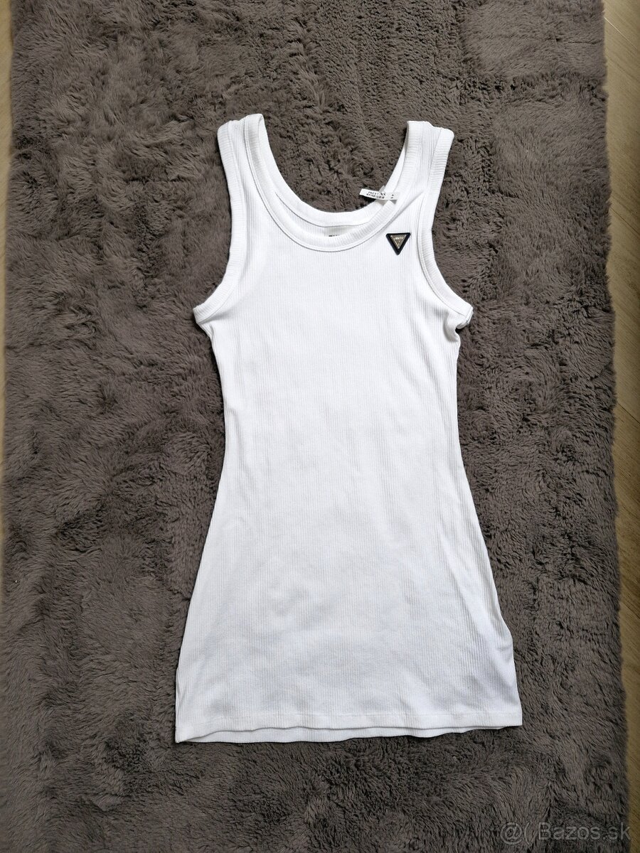 NOVE Guess letne,zimne monogram saty XS - M - 7