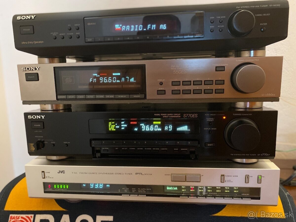 Predam tuner Nad,Yamaha,Technics,3x Sony,Kenwood,Jvc - 7