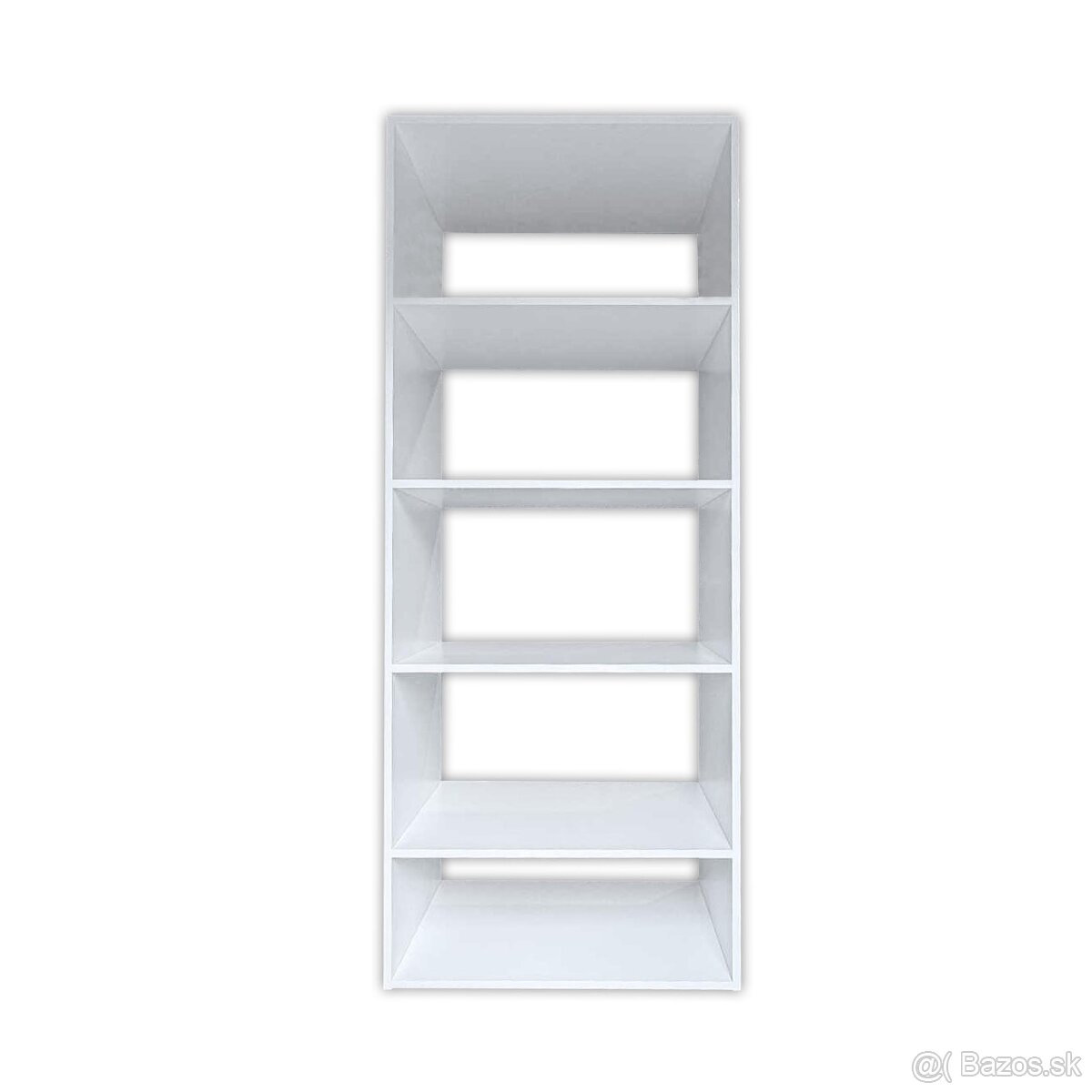 Predám šatníkové regále - úplne NOVE - DEKOR - Biela - 7