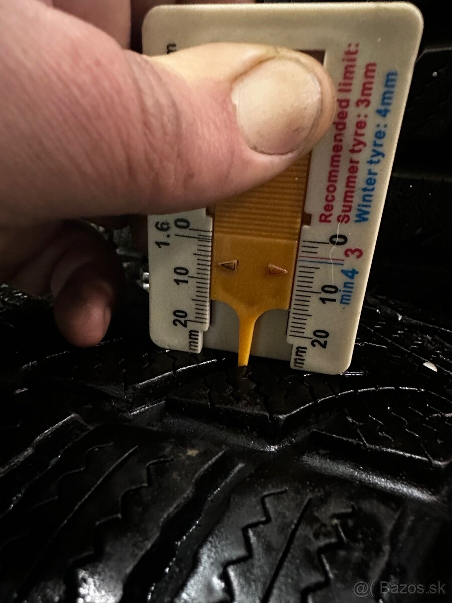 5x100 R14 5J ET35 + zimné 175/70 R14 84T - 7