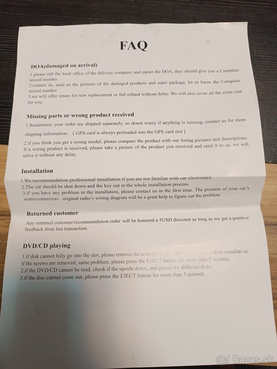 Android dotykové rádio - 7