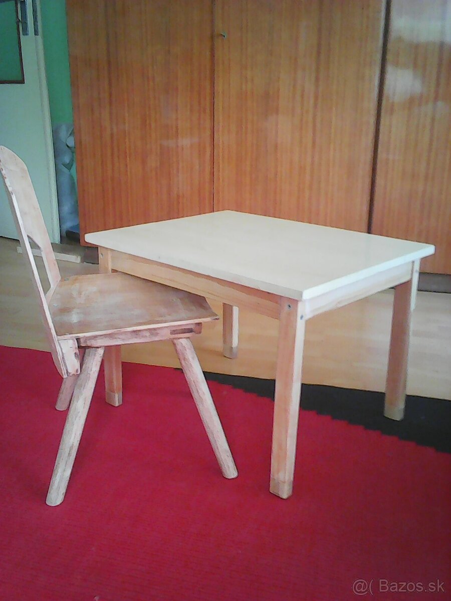 stolik detsky a stolicka - 7