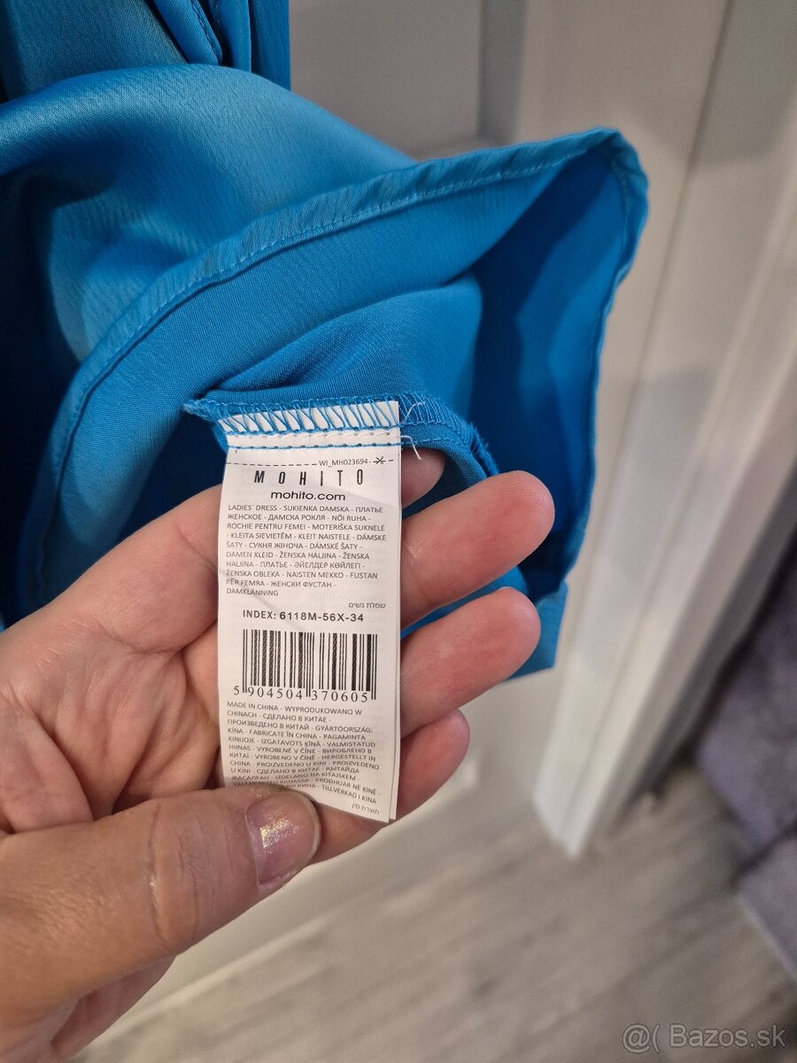 Predam nove satenove saty zn. Mohito XS/S - 7