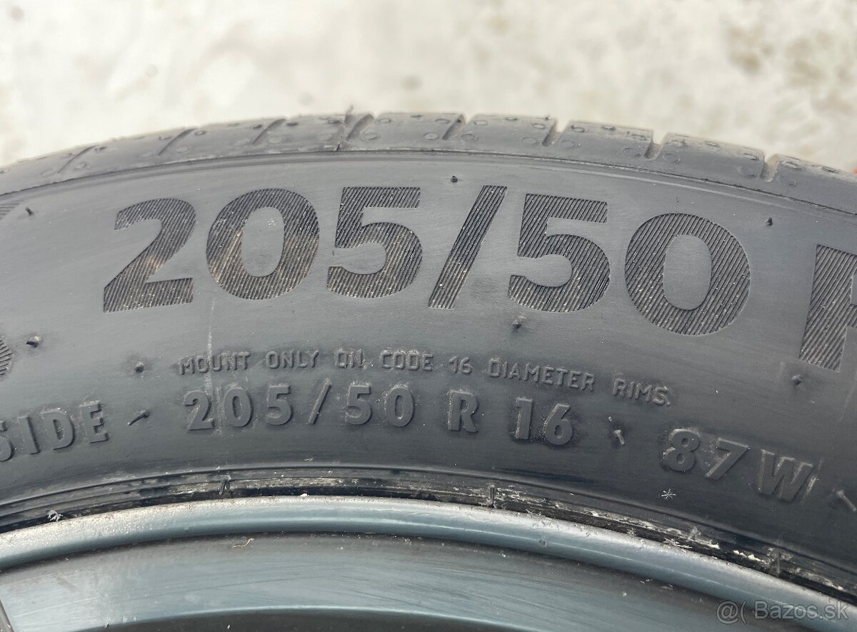 205/50 R16 nové Conti 6 - 7