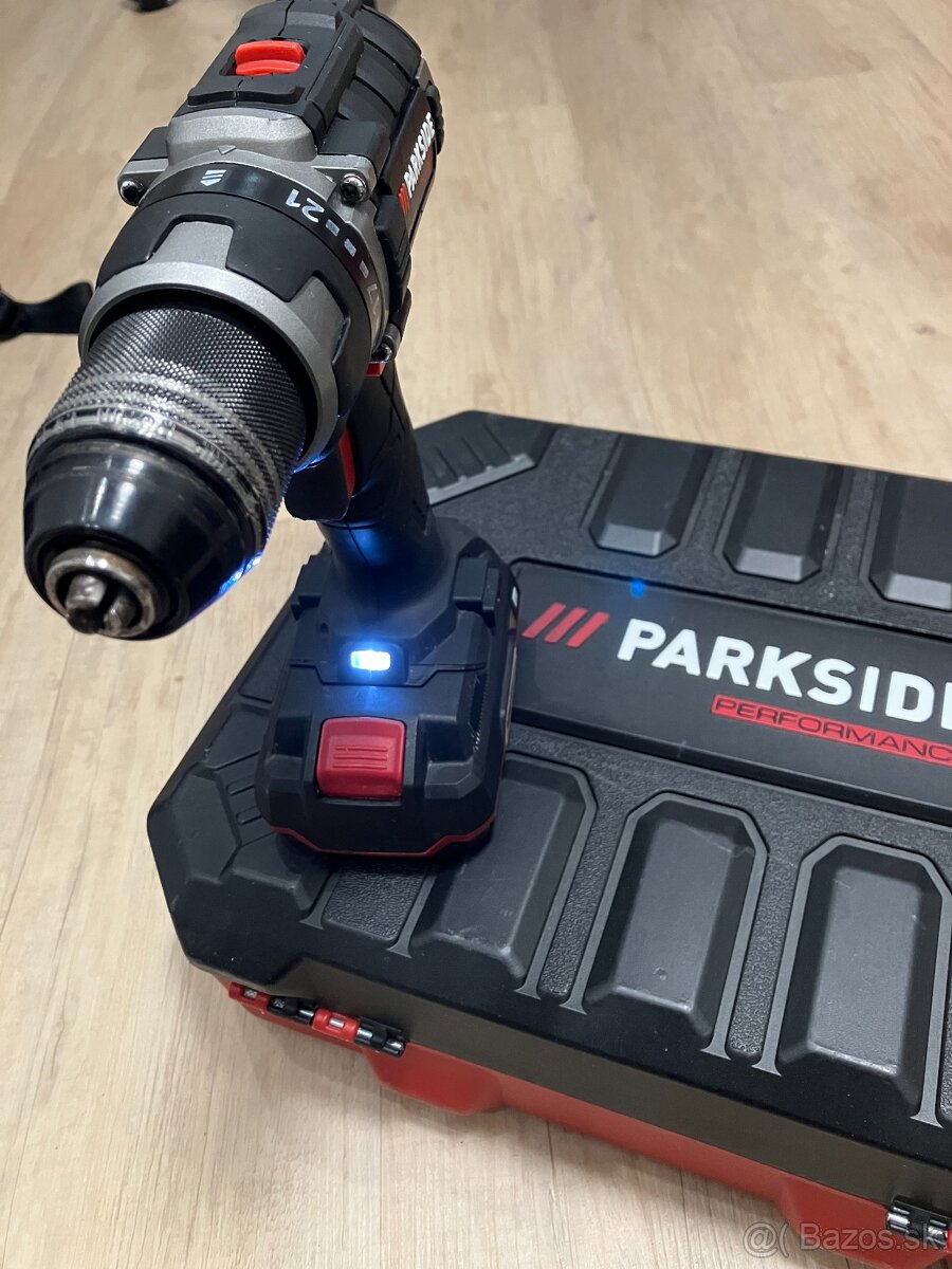 Parkside Performance Vrtacka + Bateria - 7