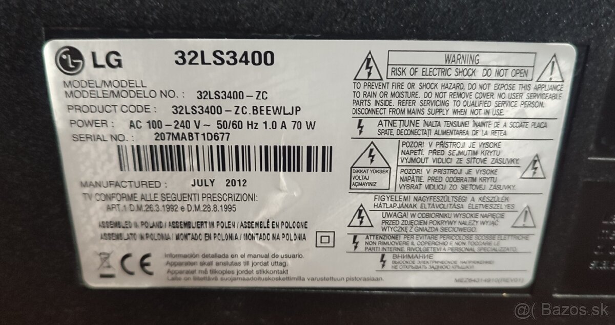 LED televizor LG 32LS3400 32" (82cm) - 7