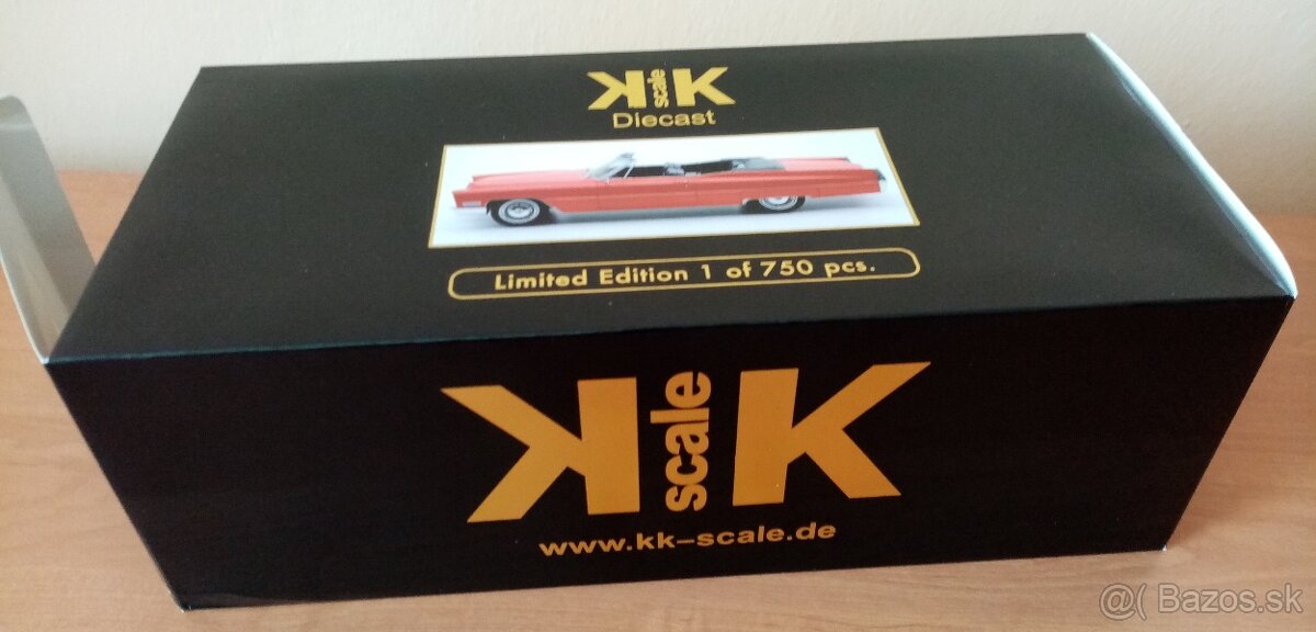 Model 1:18 CADILLAC De Ville od fa KKscale - 7