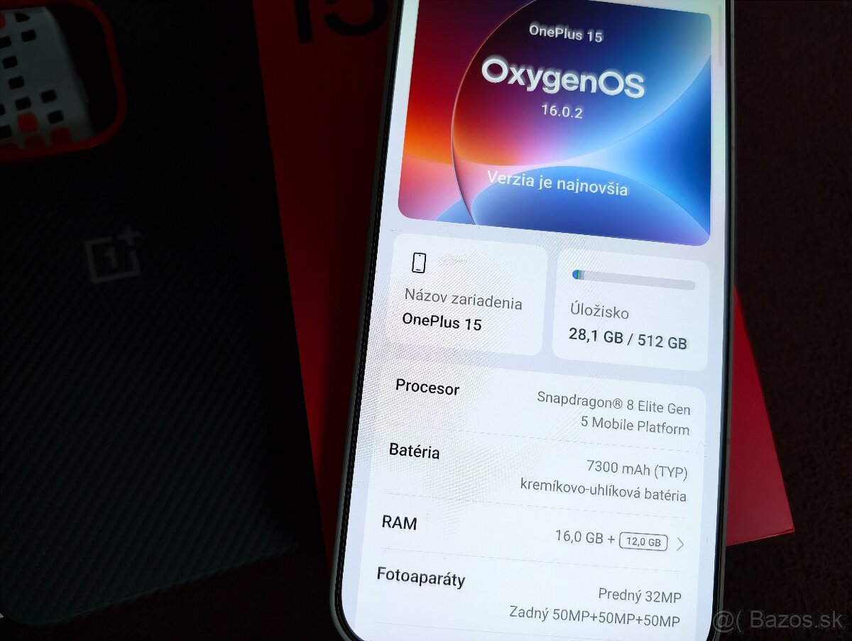 Predám Oneplus 15 - 7
