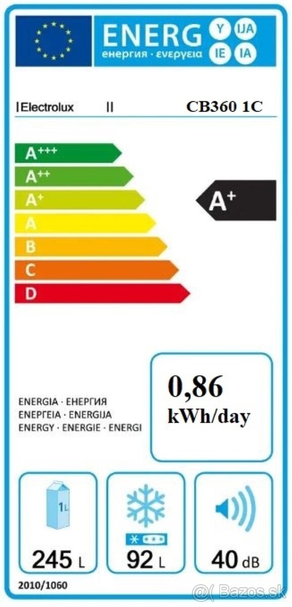 Chladnička Electrolux 202cm - ZÁRUKA - 7