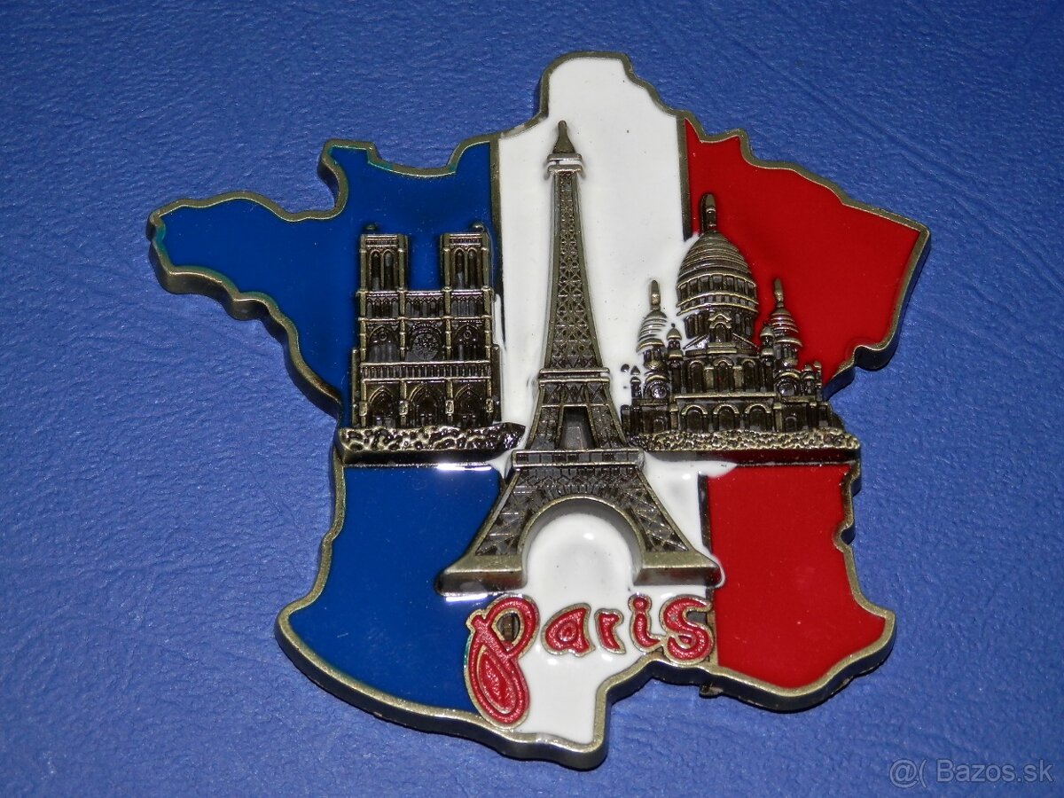 Kovové magnetky FRANCÚZSKO - 7