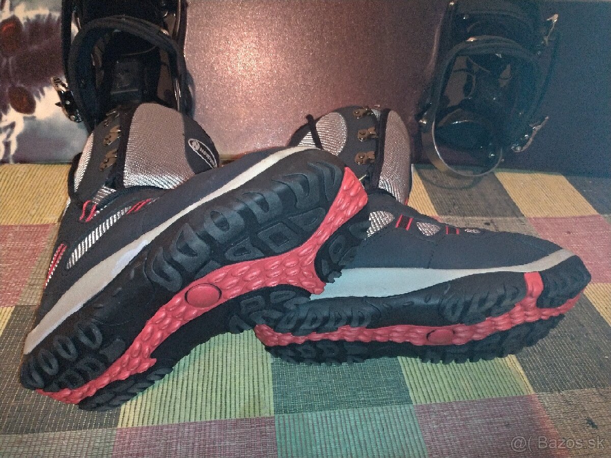 Snowboard, viazanie, topanky - 7