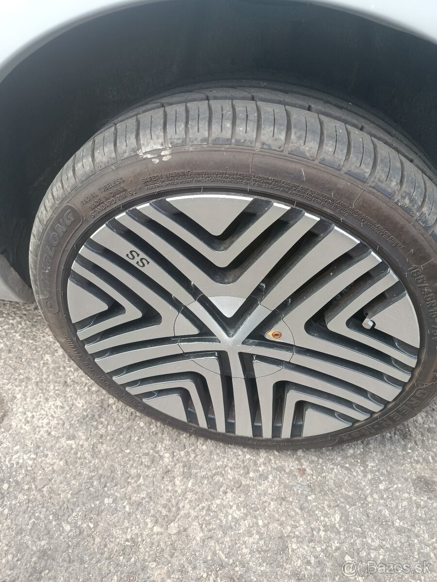 4x100 R15 185/45 alu disky - 7