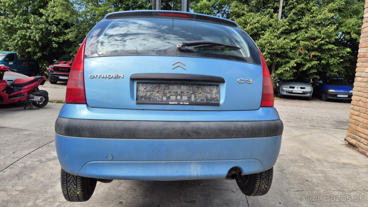 Citroen C3 1,2i 44kw kód motora: HFX - 7