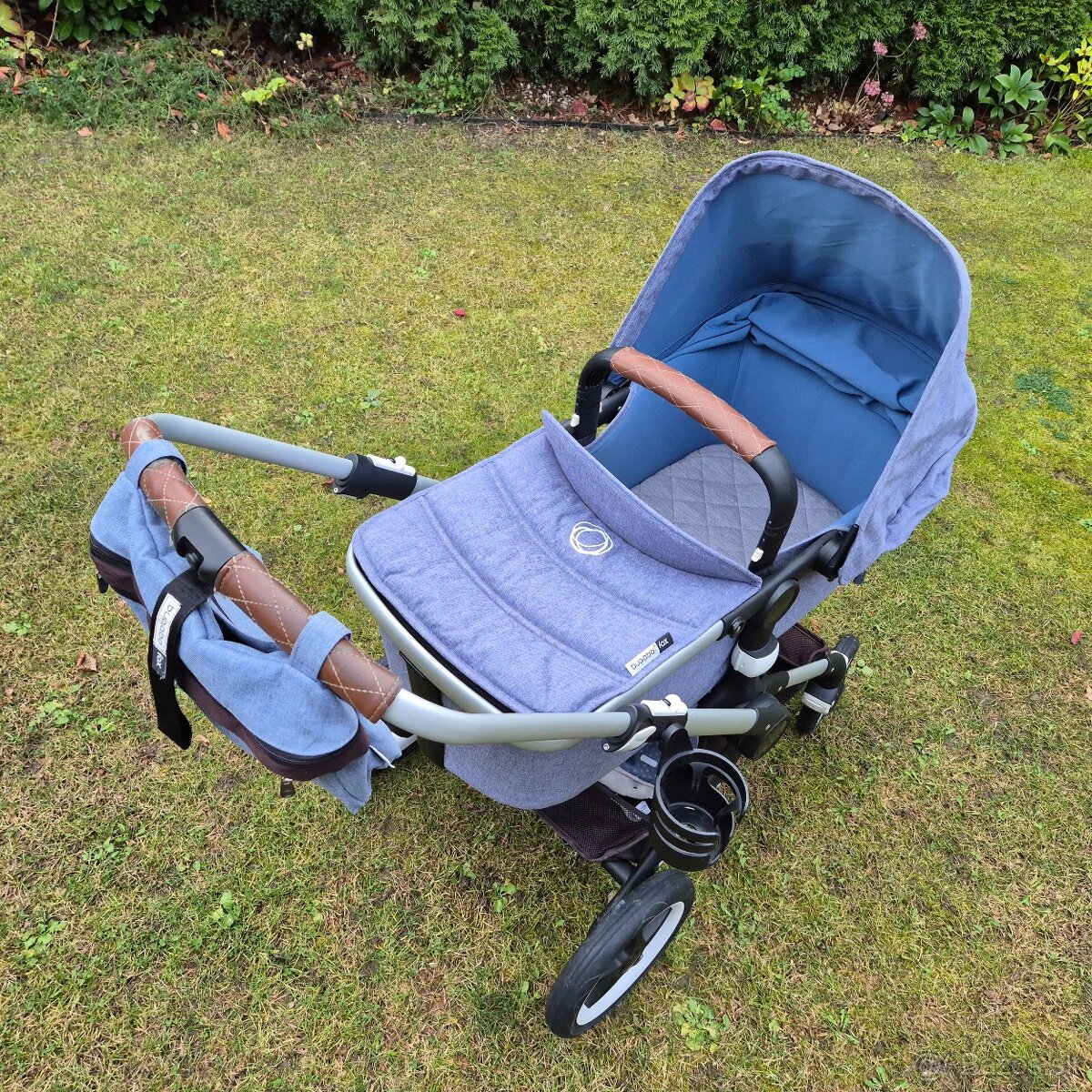 Kočík Bugaboo Fox, farba Blue Melange - 7