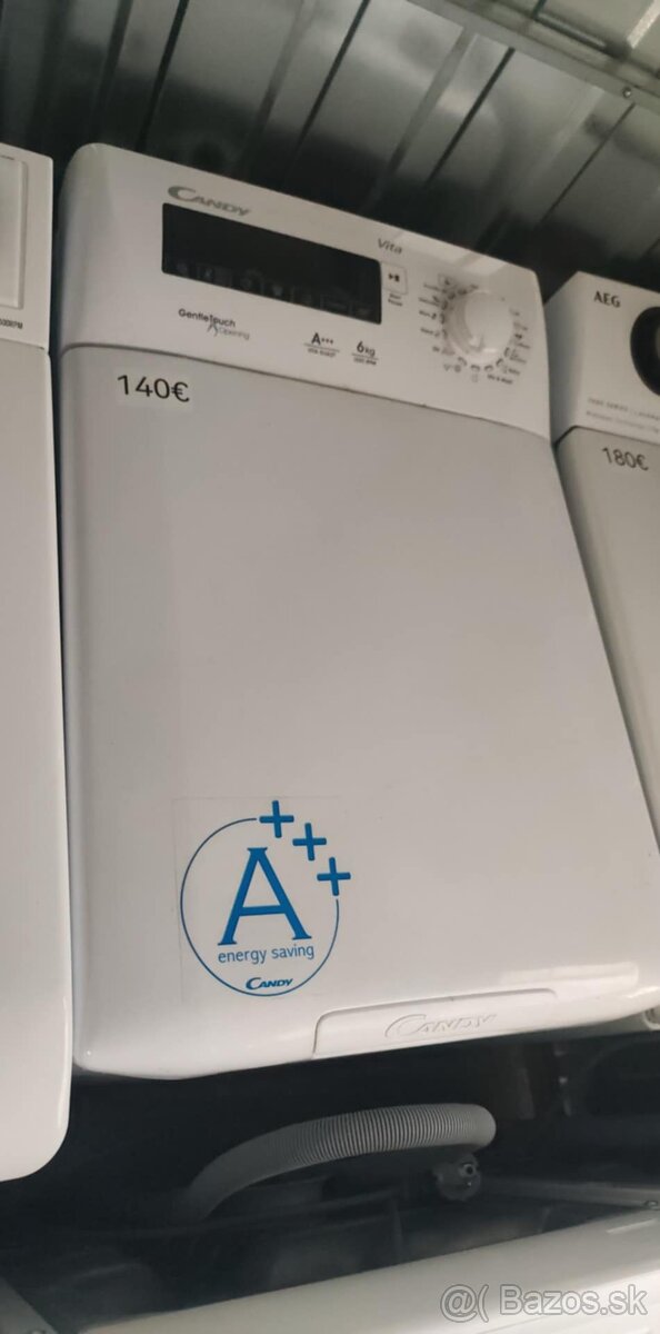 Práčky z vrchu plnené - 7