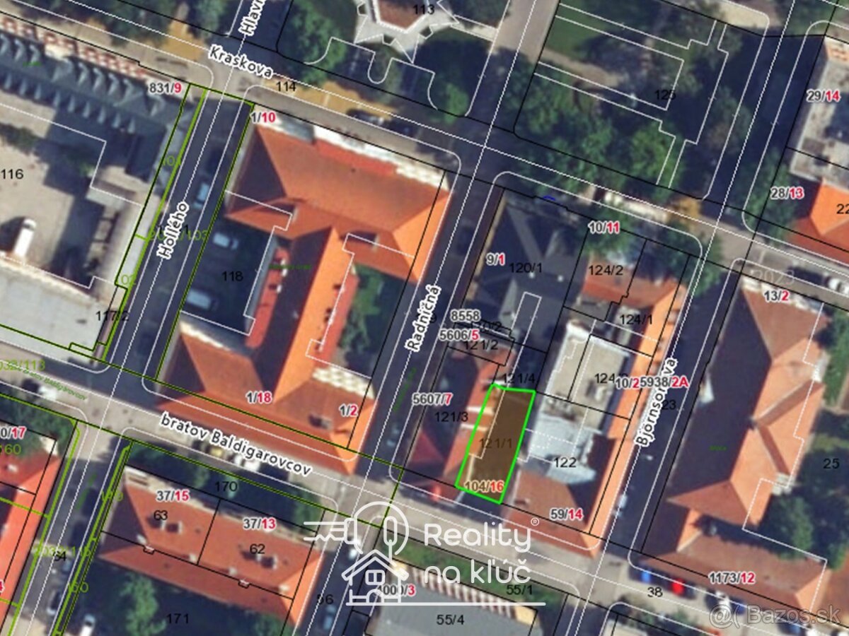 Developerská príležitosť v centre Na predaj stavebný pozemok - 7