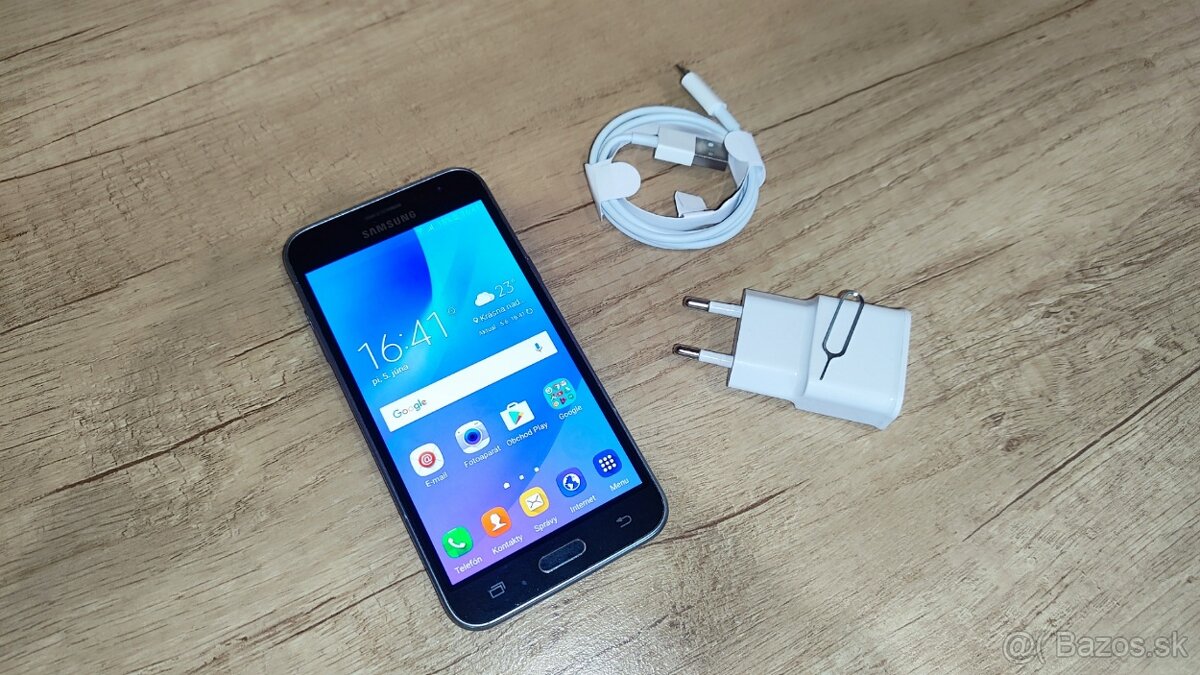 Samsung Galaxy J3 black – super stav - 7