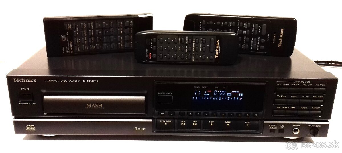 2x CD prehravac TECHNICS SL-PG420A, MACH Germany, AC70, AC12 - 7