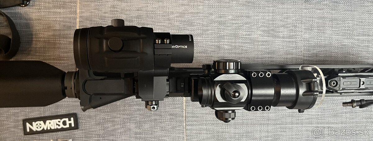 Predám airsoftku Novritsch SSR-15 spolu s príslušenstvom - 7