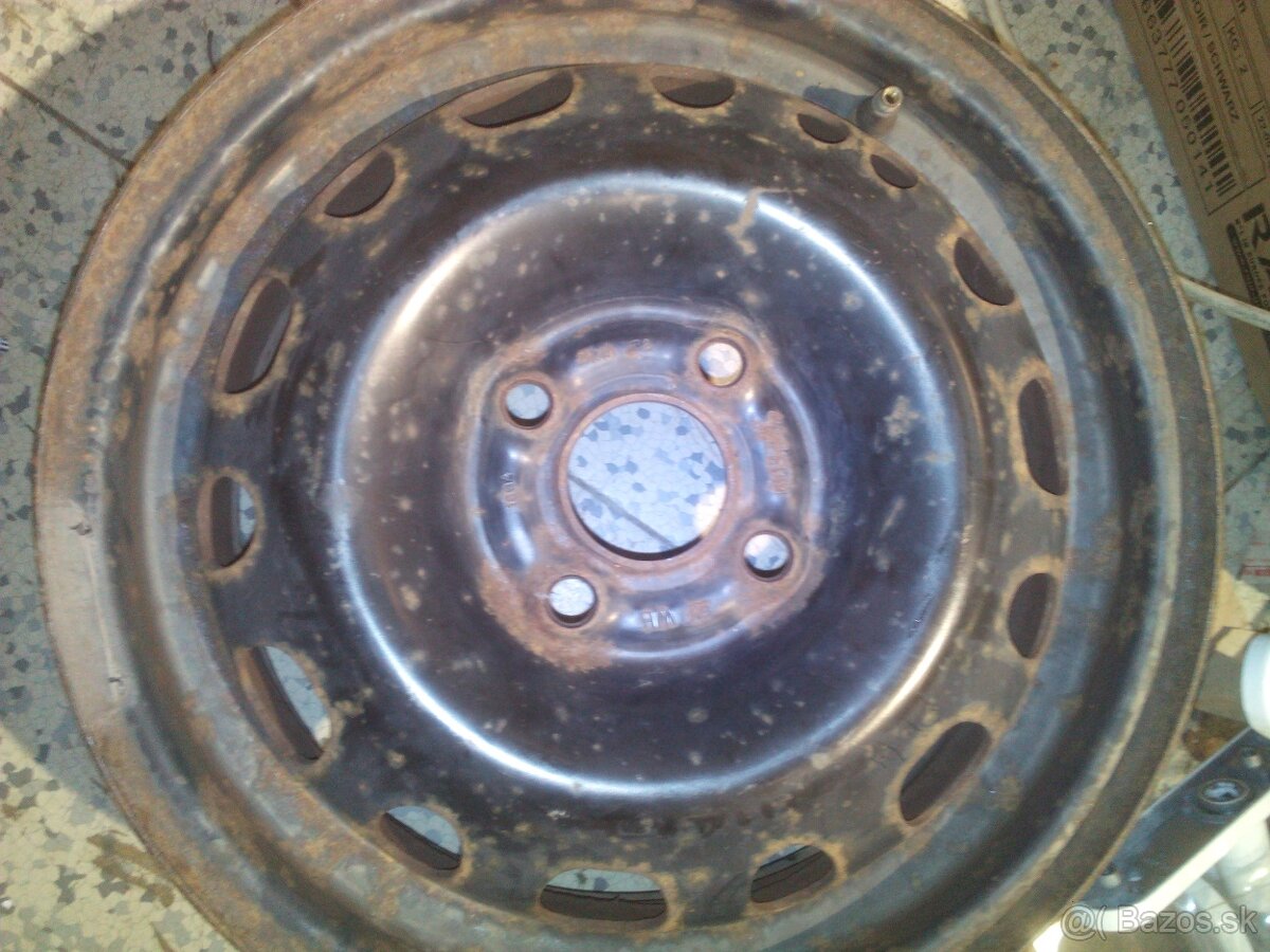 Plechové disky Opel Corsa 4X100 R14 - 7