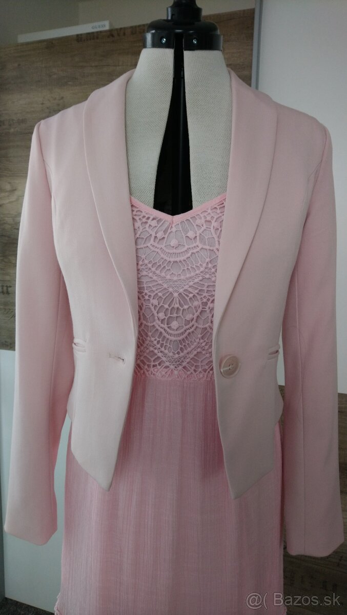 Šaty na ramienka a sako veľkosť M - 7