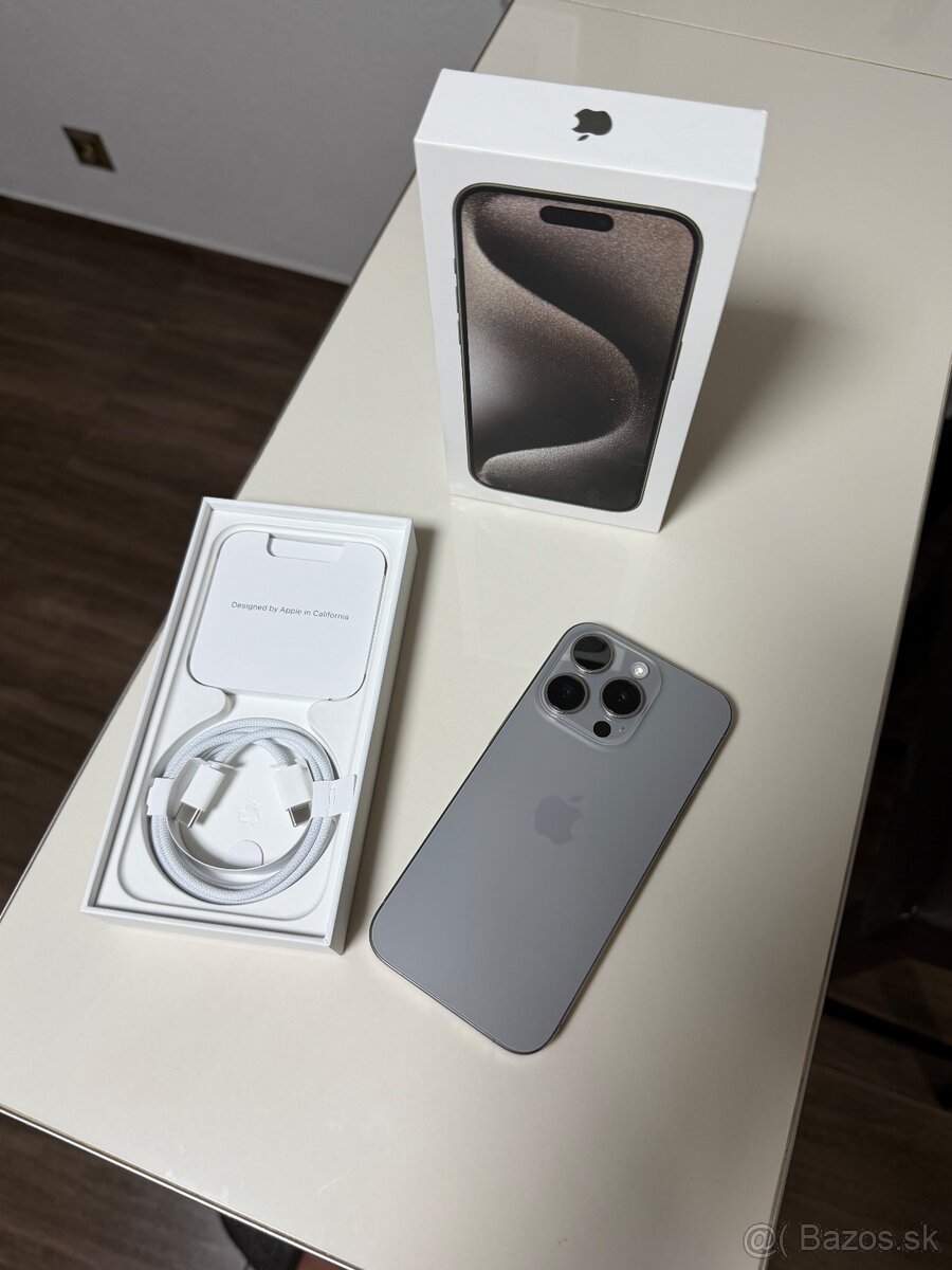 iPhone 15 Pro Max 256GB Natural Titanium - 7