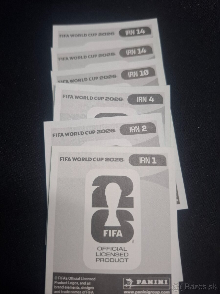 nálepky fifa 2026 - 7