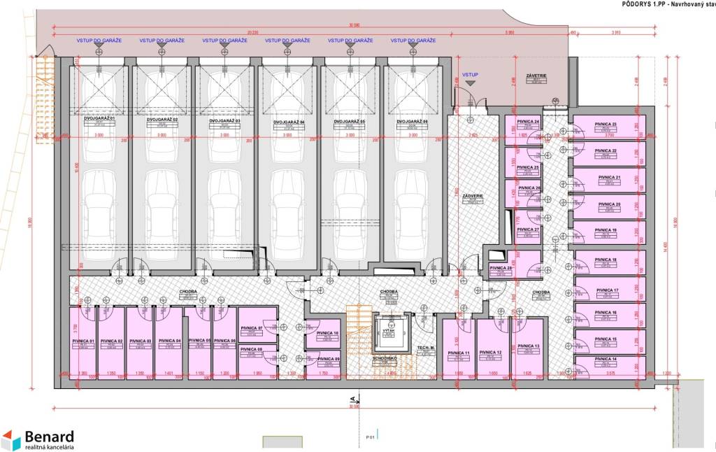 NAD KOVANCOM, 3 IZBOVÝ BYT, 2.NP, 85,4m2; - 7