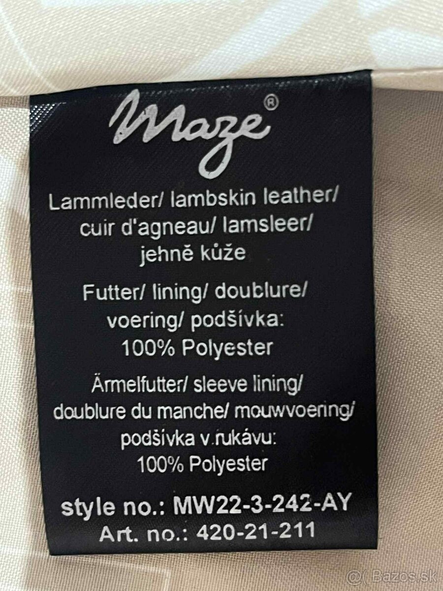 Kožená bunda Maze - 7