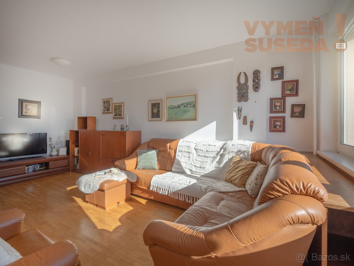 VYMEŇ SUSEDA - VÝNIMOČNÝ 3 IZB. BYT S DVOMI LOGGIAMI, VYHĽA - 7