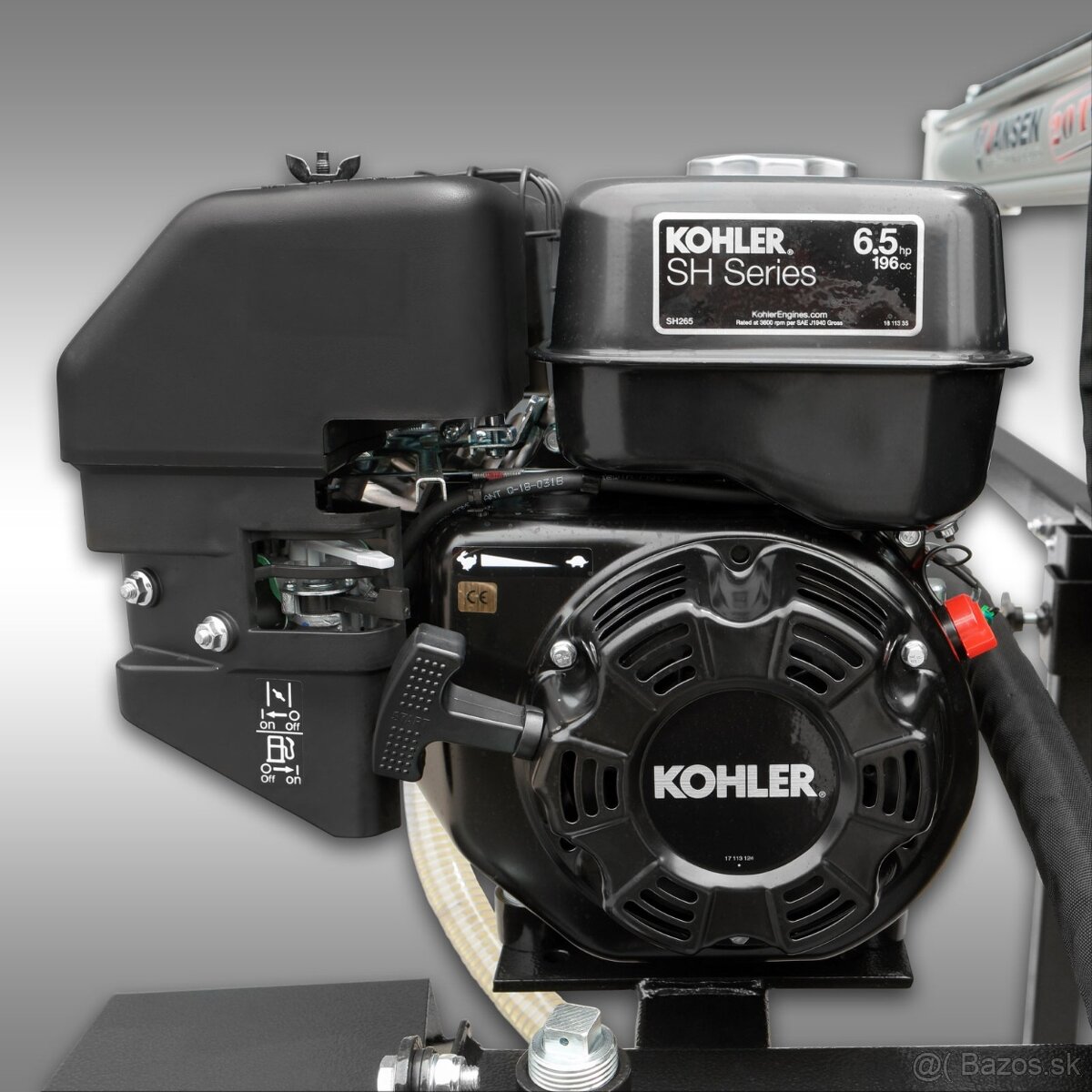 Jansen HS-20H110, 20t, 110cm, motorová štiepačka - 7